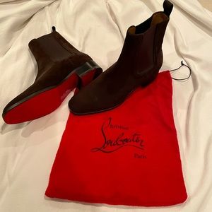 Christian Louboutin Samson Leather Boots - NEVER WORN